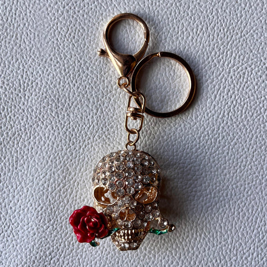 ❦ Ed Hardy Inspired Rhinestone Keychain