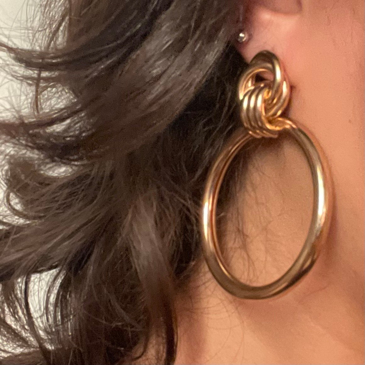 ❦ Chunky Looped Earrings